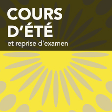 Cours d’été 2019