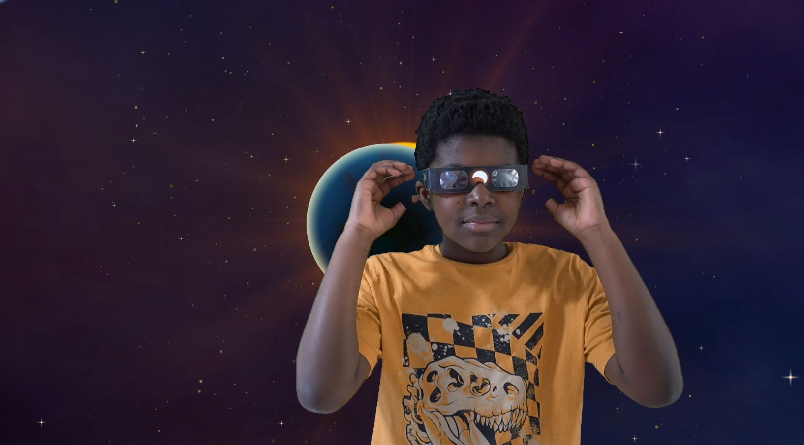 Éclipse solaire : des élèves de l’école Saint-François-d’Assise en vedette dans une capsule éducative