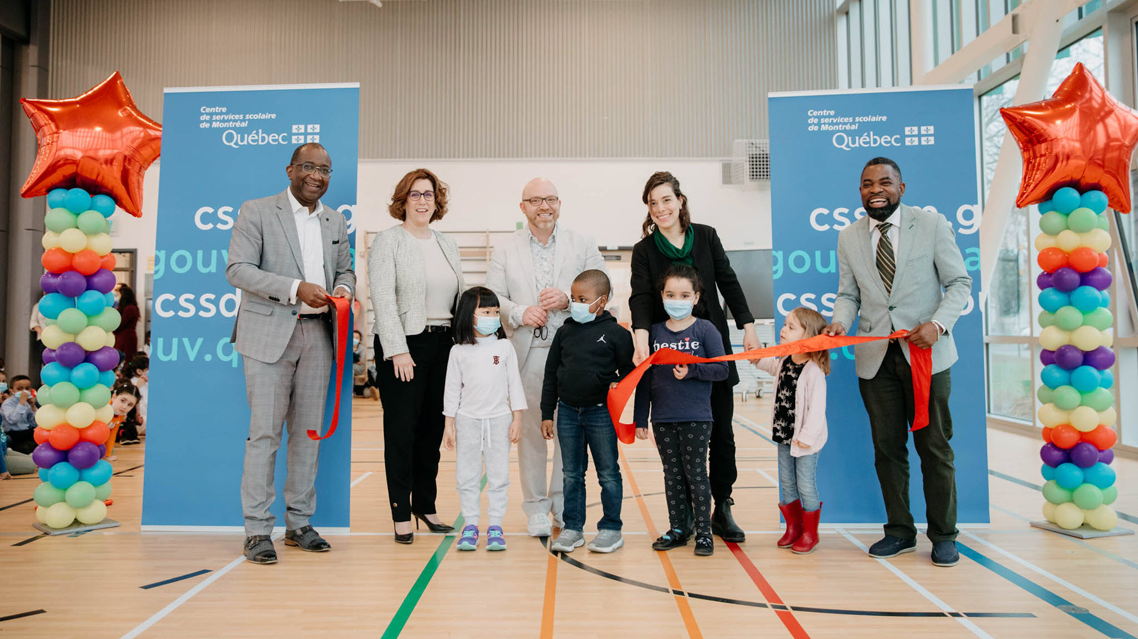 Inauguration de l’école Saint-Bernardin