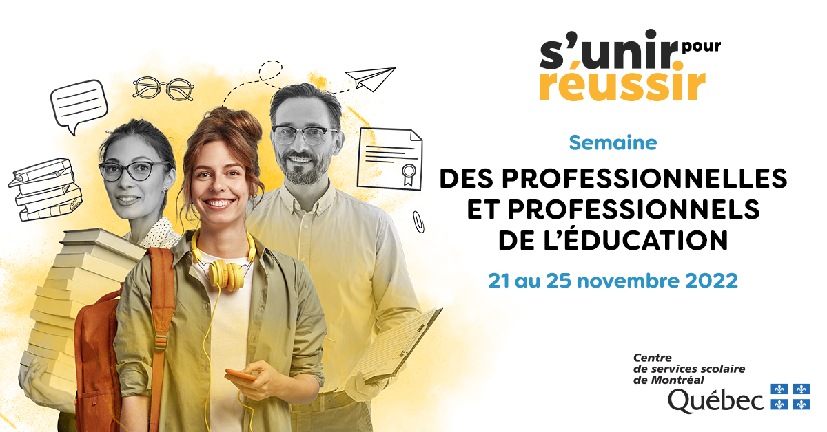 Semaine des professionnelles et professionnels de l’éducation