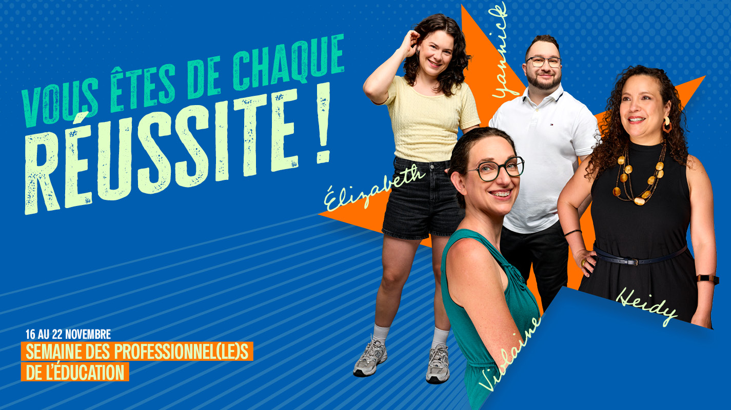 Pleins feux sur nos professionnel(le)s!